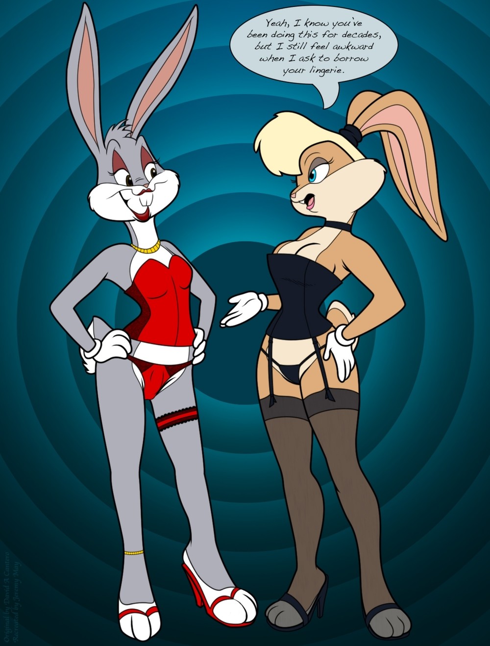 animated lingerie sex - >Implying Bugs isn't hotter ...